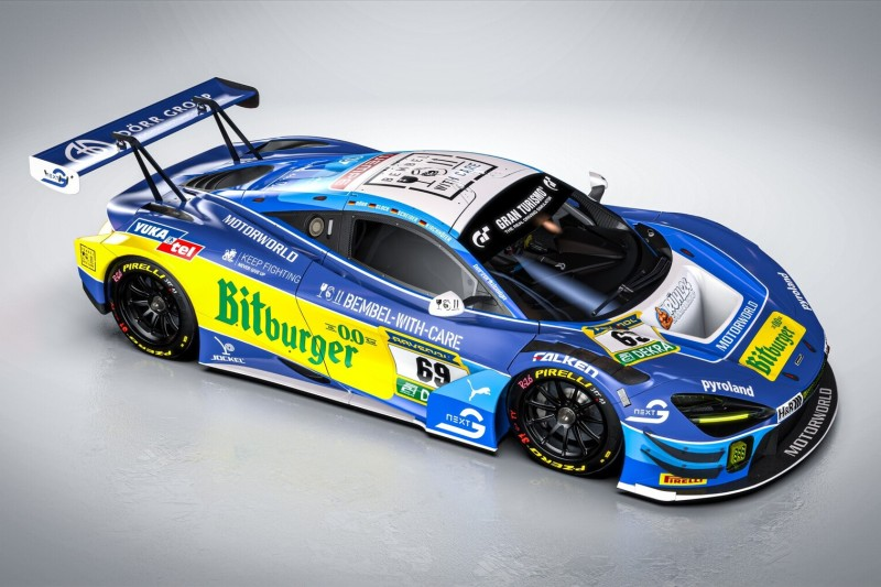 🎨 SCHUMACHER THROWBACK LIVERY: Dörr Motorsport will run Michael Schumacher's 1995 Benetton F1 colors on their McLaren in the ADAC RAVENOL 24h Nürburgring. Factory driver Marvin Kirchhöfer joins the team next month, replacing Volker Strycek.

📸 Dörr | #IGTC #24hNBR