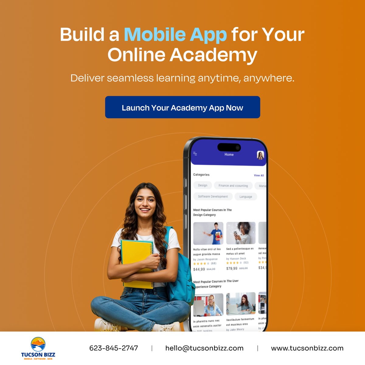 TucsonBizz's tweet image. Turn your online academy into a powerful mobile app with TucsonBizz!

Boost student engagement, deliver seamless learning, and grow your reach in #Tucson.

👉 Request a Free Quote: bit.ly/3ir2Nlx

#TucsonBizz #MobileApp #Elearning #EdTech #OnlineAcademy #AppDevelopment