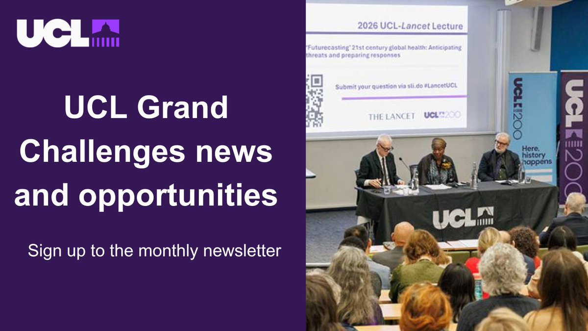 UCL Grand Challenges tweet media