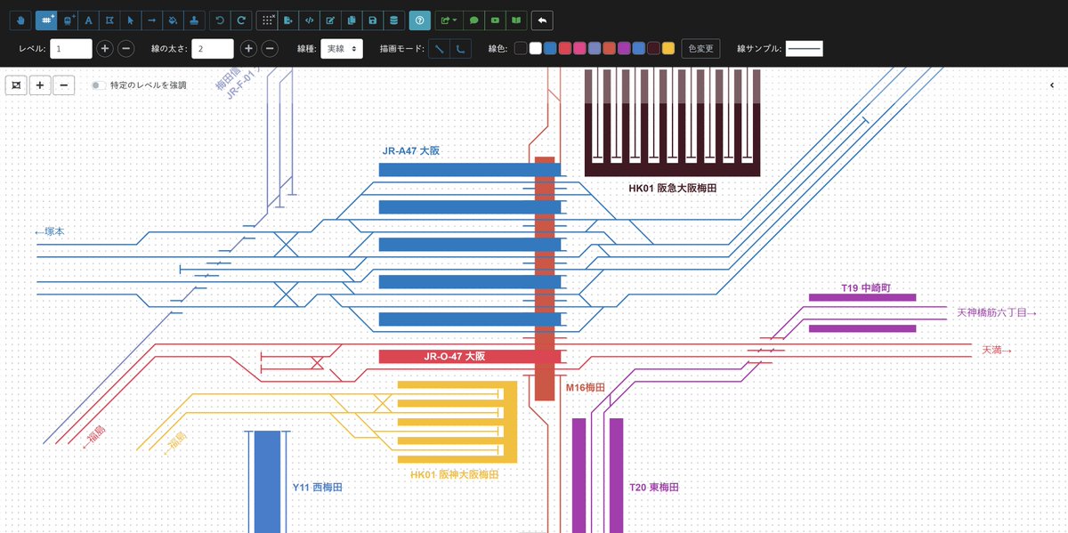 Webアプリ「配線略図エディタ」公式 tweet media