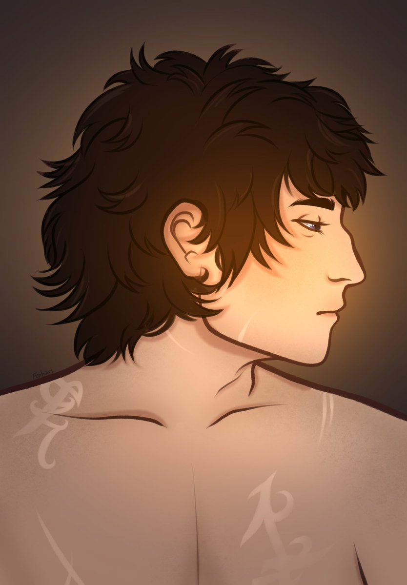 fenhause's tweet image. Most recent human art, William herondale from the Infernal Devices #art #procreate #oc #book #booktok