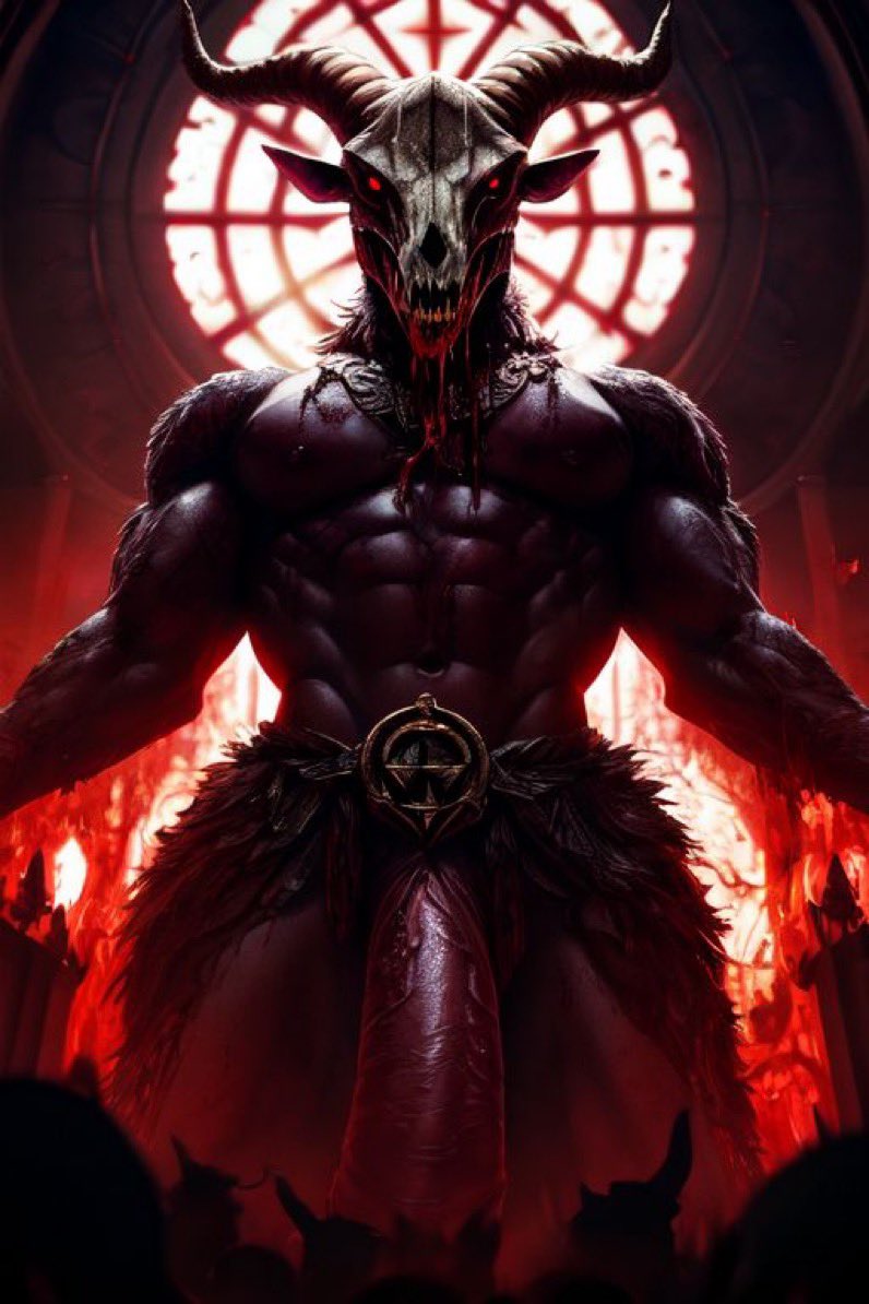 evil8142's tweet photo. Our Lord is willing to listen to you. Are YOU willing to surrender yourself to his glory and receive his demonic seed?
#DEPRAVED #HailSatan #Satan #Satanas #Satanic #Gay #SatanicGay #Priapus #Hail #DemonicGay #DemonicSex #GaySatanic #SatanicGay #CockIsGod https://t.co/gM2qpOm2Qn