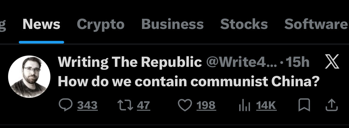 How the fuck is this news 🤔