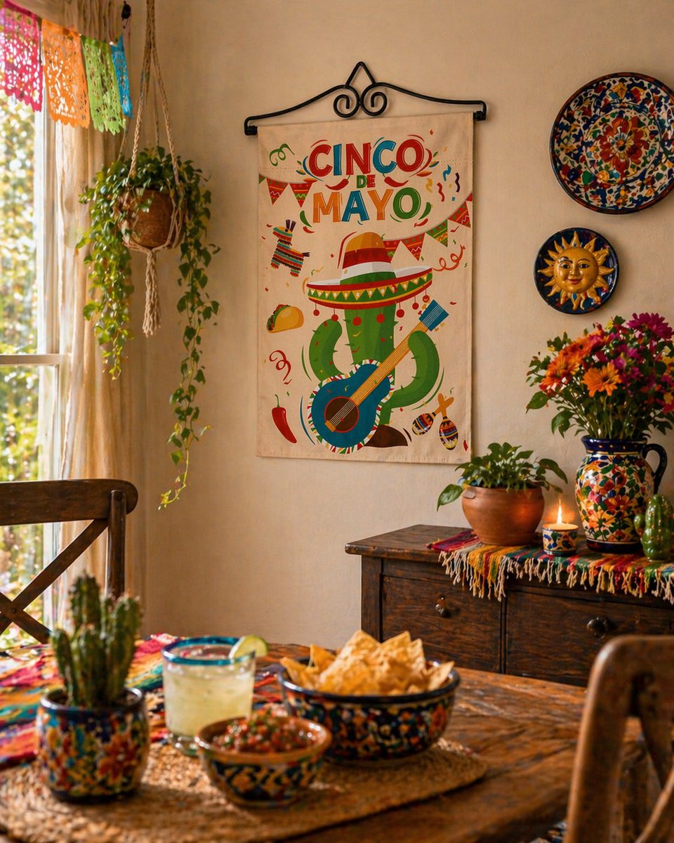 G128Store's tweet image. Shop early for Cinco de Mayo 🇲🇽🎉
Get your space celebration-ready with our vibrant garden and hanging flags—perfect for both indoor and outdoor setups.

Don’t wait—grab yours before the fiesta begins!
🛒 g128store.com

#CincoDeMayo #ShopEarly #PartyReady #G128Store