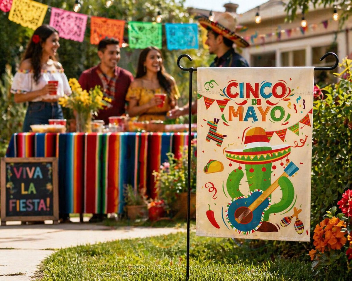 G128Store's tweet image. Shop early for Cinco de Mayo 🇲🇽🎉
Get your space celebration-ready with our vibrant garden and hanging flags—perfect for both indoor and outdoor setups.

Don’t wait—grab yours before the fiesta begins!
🛒 g128store.com

#CincoDeMayo #ShopEarly #PartyReady #G128Store