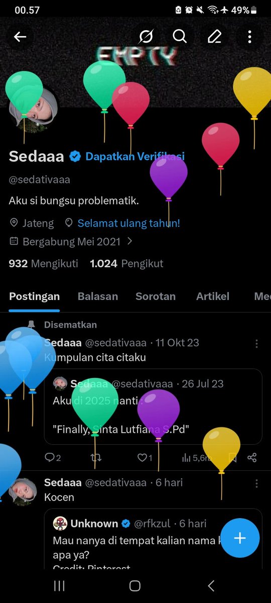 Sedaaa tweet media