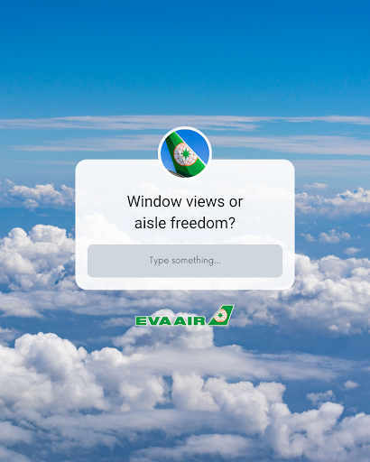 EVAAirUS's tweet photo. Because how you travel matters.

However you choose to fly, your comfort comes first. 💚✈️

#IFlyEVA #TravelWithEVA #FlyWithUs #EVAAirways https://t.co/VLDvjMDyhB