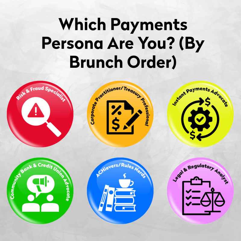 NachaOnline's tweet photo. Your breakfast order can say a lot about you. Just like your payments persona. 

If you know what you had for breakfast today, but don’t know which persona you are, it’s time to take our quiz. https://t.co/2kLjy2plzJ