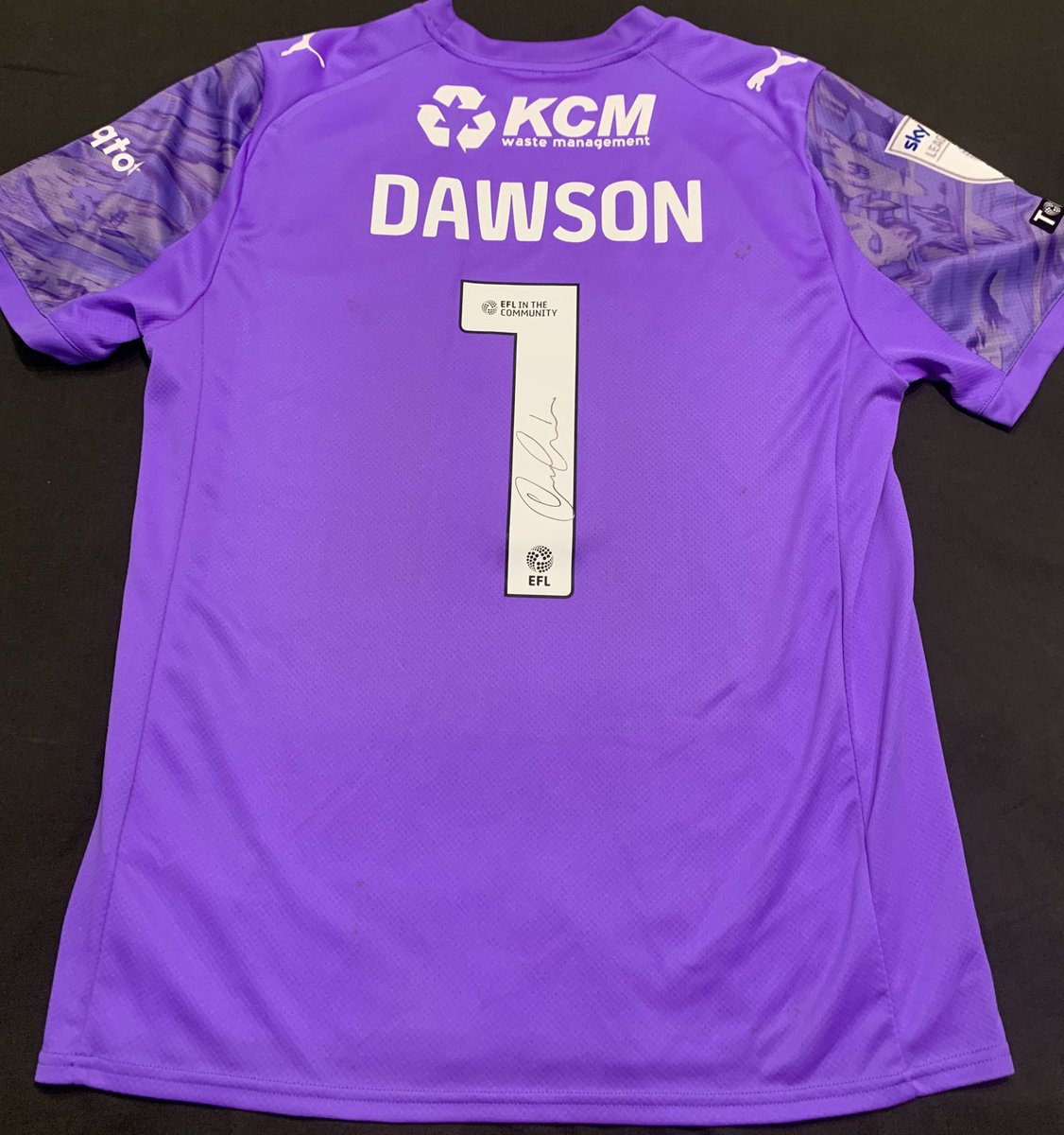 Jackvickery_'s tweet image. A huge thank you to Cameron Dawson for this match worn and signed @RotherhamUnited shirt. I’m auctioning it off for the @as9foundation. Please reply with a bid or DM me. Auction ends Tuesday 8pm. All RT’s appreciated. #rufc