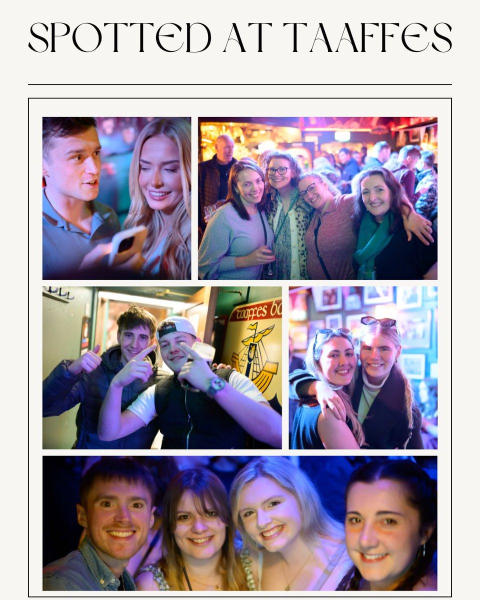 taaffesbar's tweet image. #spotted 👀 at Taaffes, can you spot yourself or a friend? More images to follow 😉 #taaffesforthecraic #galwaylivemusicbar