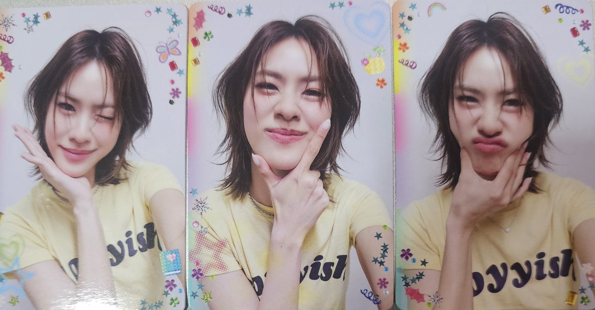 TapeSushi's tweet image. ขายการ์ด เอมี่ บอนนี่ ใบละ 70 
Set เอมี่ 3 ใบ = 210
ค่าส่งเหมา 35 

#GMMTVFANIVAL2026
#ตลาดนัดเอมี่บอนนี่
#emibonnie