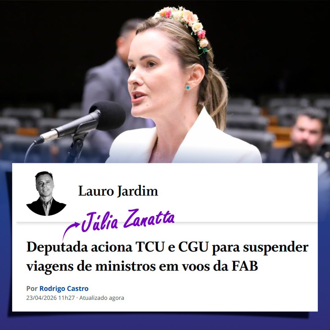 Júlia Zanatta tweet media