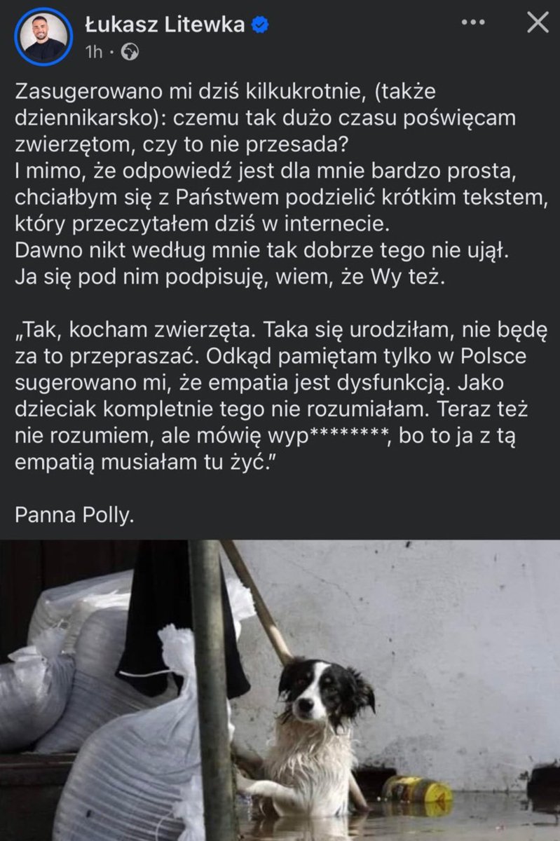 To chyba najbardziej ironiczna pamiątka jaką mam, ale wiele mówi o Łukaszu. Zostawił po sobie ogrom dobra, żalu i zwierzaków, którym pomagał, bo szczerze je kochał. Bardzo współczuję Jego bliskim. Myślę, że my tu wszyscy na X, jak nigdy, łączymy się w bólu po tej stracie 🖤