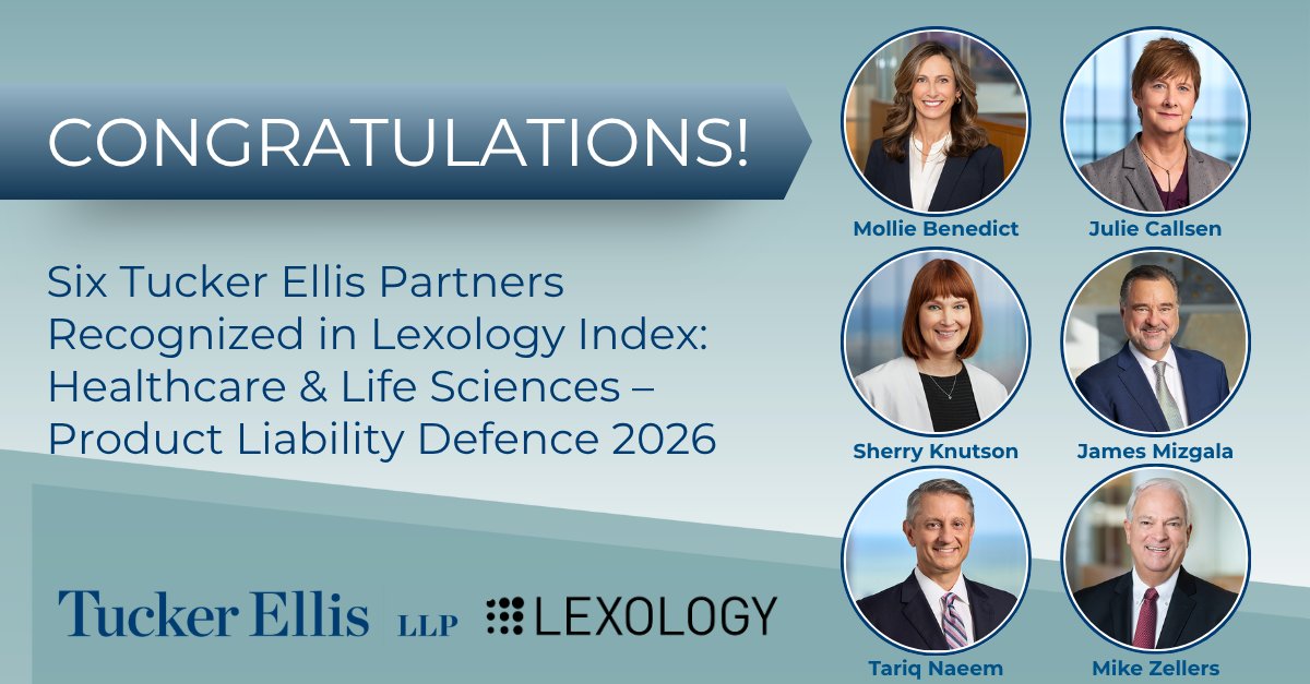 Tucker Ellis LLP tweet media