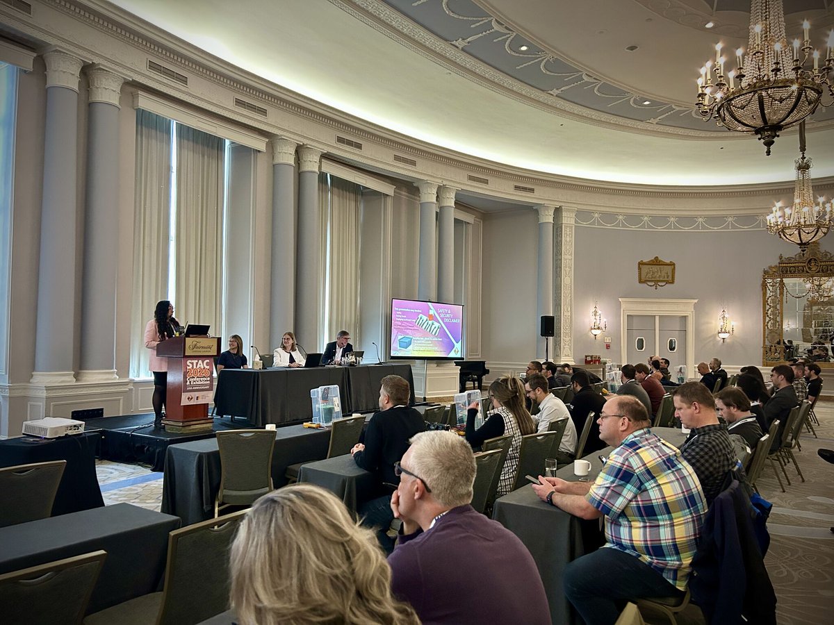 STAC_CSPA's tweet photo. Thank you to all speakers, sponsors, exhibitors &amp; attendees for an amazing #STAC2026! See you next year at STAC 2027! https://t.co/go7PLXw6HO