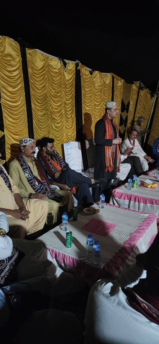 PPPAkhlaque's tweet image. #With MNA Syed Tariq Husain Shah Jamote Syed Hassan Ali Shah Jamote and Other friends visiting Seri and Others Place 23.4.2026#