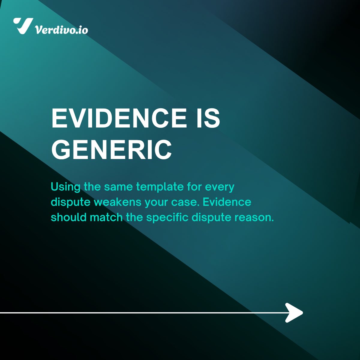 VerdivoCBs's tweet image. Stop guessing. Start recovering more.

👉 See how Verdivo helps brands take control of disputes

#Chargebacks #EcommerceGrowth #BusinessSystems #RevenueRecovery