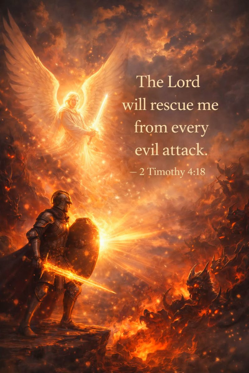And the Lord shall deliver me from every
evil work, and will preserve me unto his
heavenly kingdom: to whom be glory for
ever and ever. Amen. - 2 Timothy 4:18