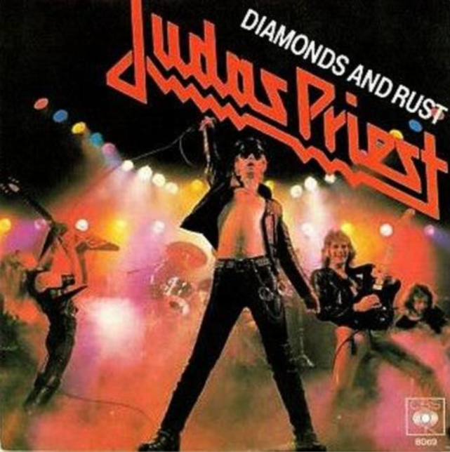 SusanMcEntyre1's tweet photo. 23rd April 1977 single : "Diamonds & Rust" 💎 by Judas Priest , originally written by Joan Baez . First recorded in '75, but reworked for their 1977 album Sin After Sin ✌️. A timeless classic with some serious metal punch! 🤘 #JudasPriest #DiamondsAndRust https://t.co/Lyu1Wa2exg