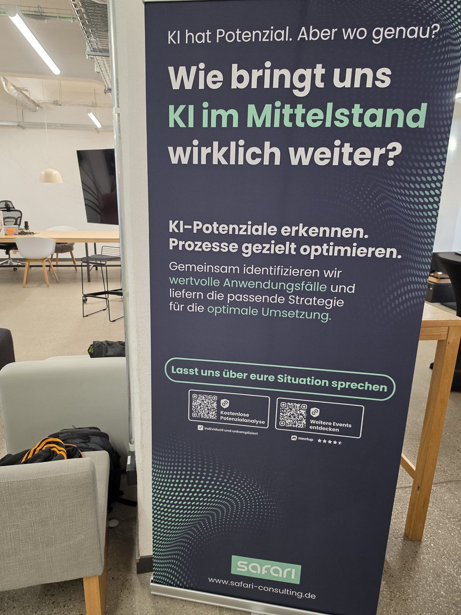 AjpmNews's tweet image. Im #Gutenberg #Digital #Hub in #Mainz findet zur Zeit eine Veranstaltung zur Künstlichen Intelligenz statt.