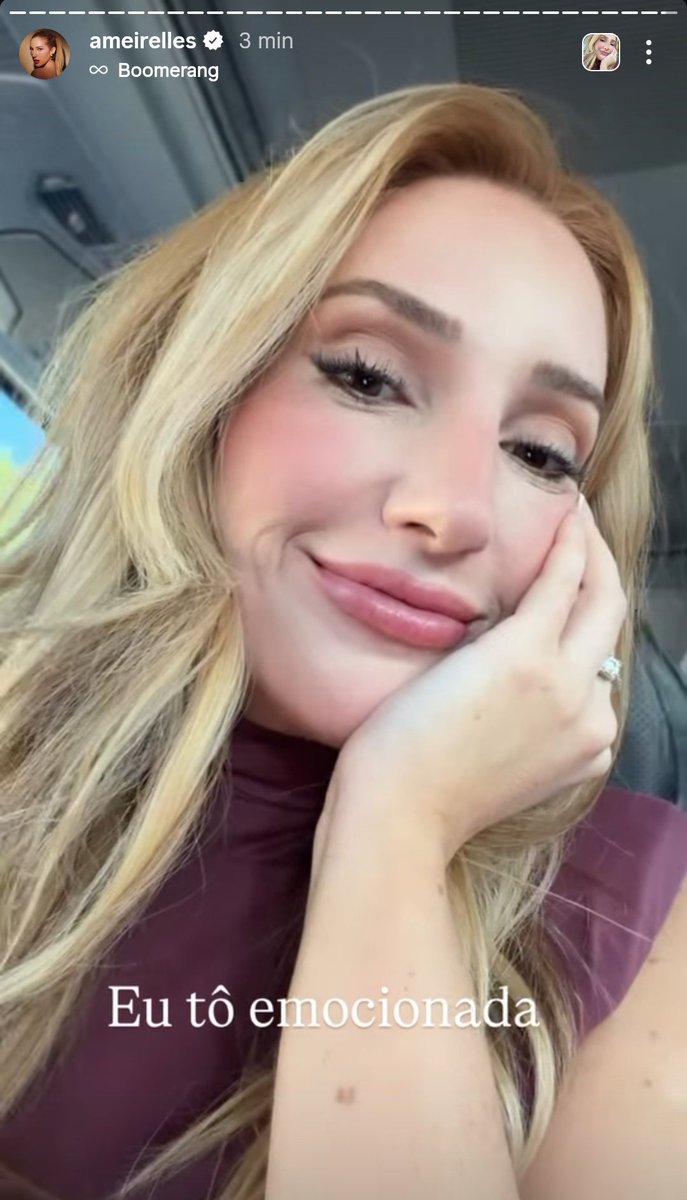 Ela vivendo os sonhos dela,fico tão feliz ❤️