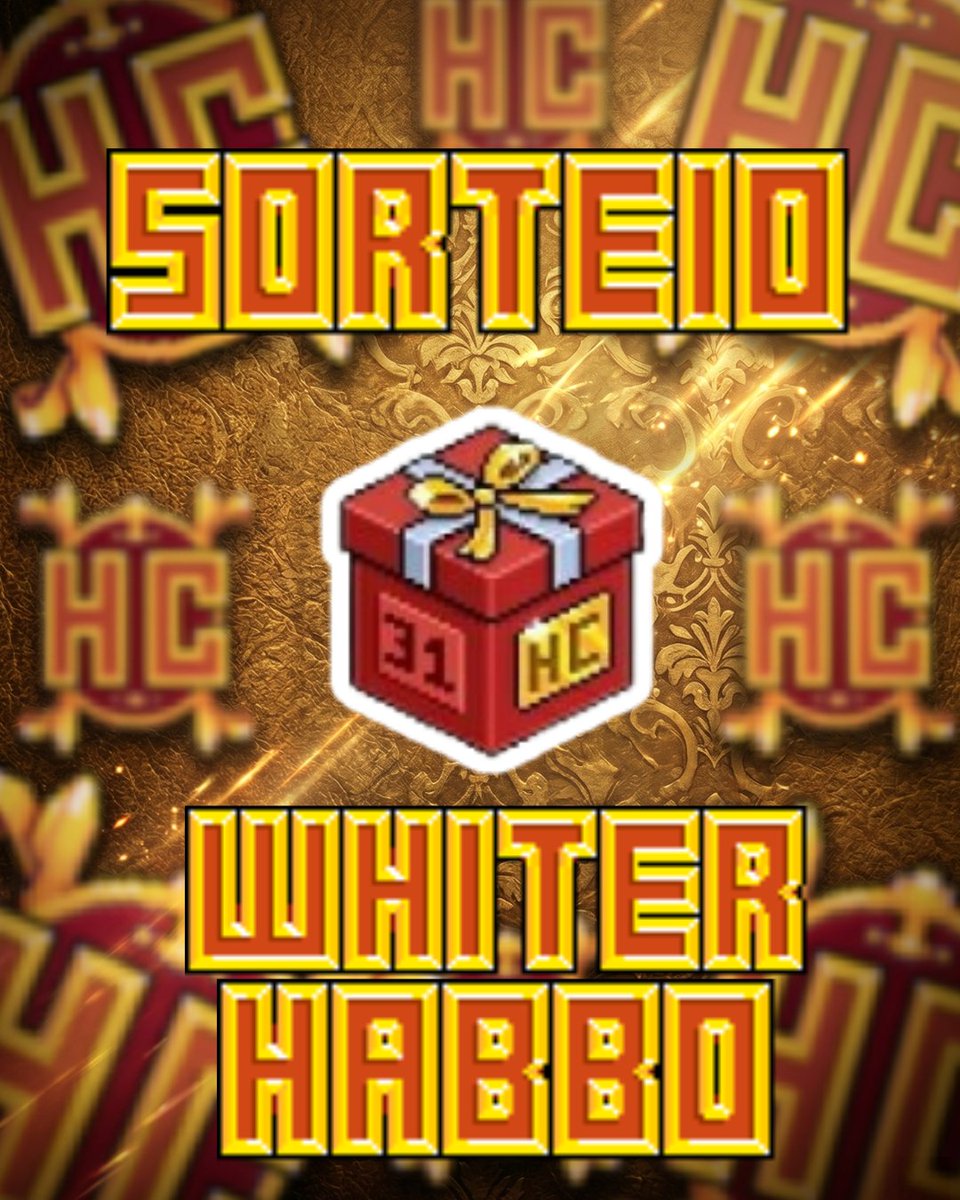 🚨 ALERTA: SORTEIO DE HC!

Valendo 1x HC em prol dos 2 MIL INSCRITOS NO CANAL DO YOUTUBE!! 🥳🥳

Como participar:
Siga <a href="/WhiterHabboYT/">Whiter Habbo 🧢</a>
❤️ + RT
Marque 2 amigos nos comentários! ⬇️

Resultado dia 30/04!