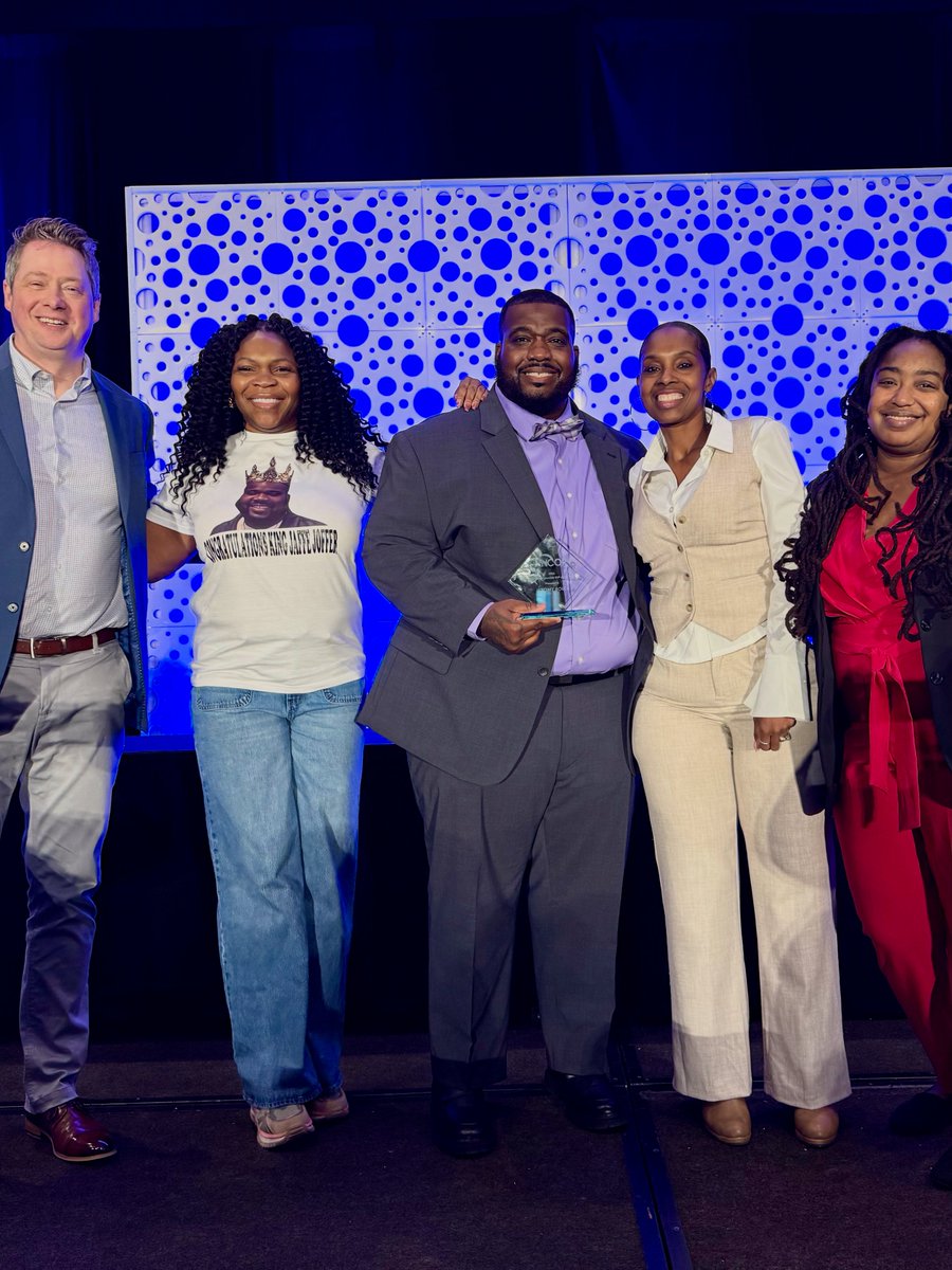 SJCSorg's tweet photo. Congratulations, Jeromy!

We’re at @TheRealANCOR Connect '26 conference celebrating Jeromy being named DSP of the Year for Washington, D.C.! [1/2] https://t.co/iDTy5sKzdB
