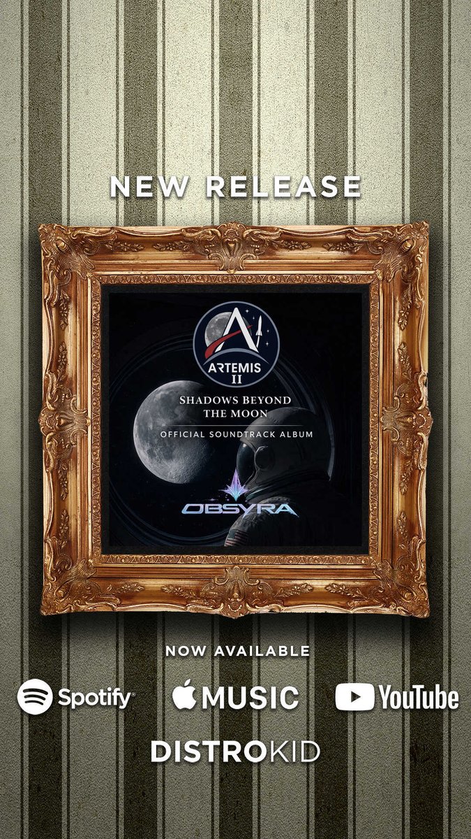 OUGOfficial's tweet image. It’s here.

Artemis II: Shadows Beyond the Moon (Official Soundtrack Album) has landed.

Let us know your favourite track.

#NewMusicFriday #Soundtrack #OBSYRA
