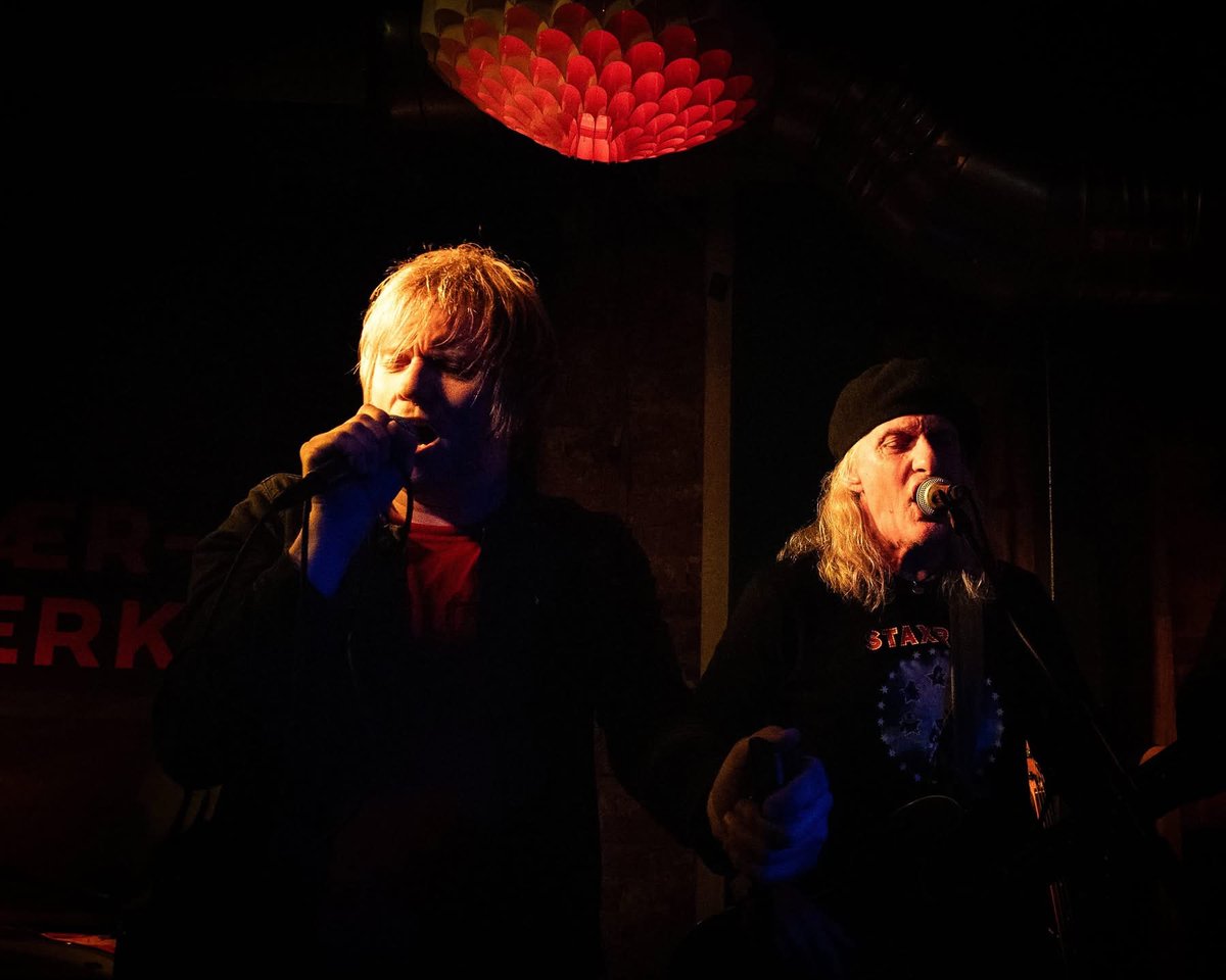 mikalhem's tweet photo. @deesnider I play in a Stooges tribute band. We’re just some amateurs having fun. I don’t know how Iggy feels about it, but former Stooges member James Recca joined us on stage in January. He had a great time, we had a great time, the audience had a great time. Can’t see the harm in that. https://t.co/fgwS517CmB