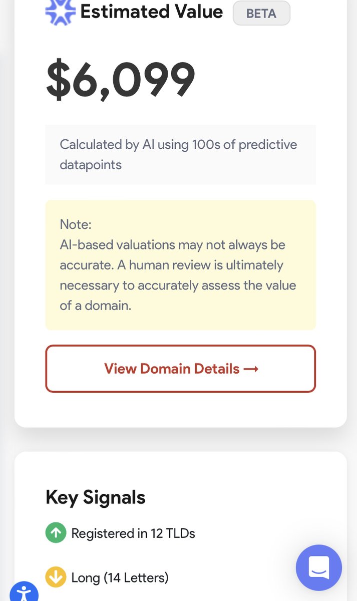 ichwagift24's tweet image. I have a domain for sale, valued on Atom at $6,099 and  registered across 12 TLDs. In your opinion, what is the ideal selling  price to list it on Afternic as a BIN?
#Domaining #Domainers #Domainforsale #DigitalAsset