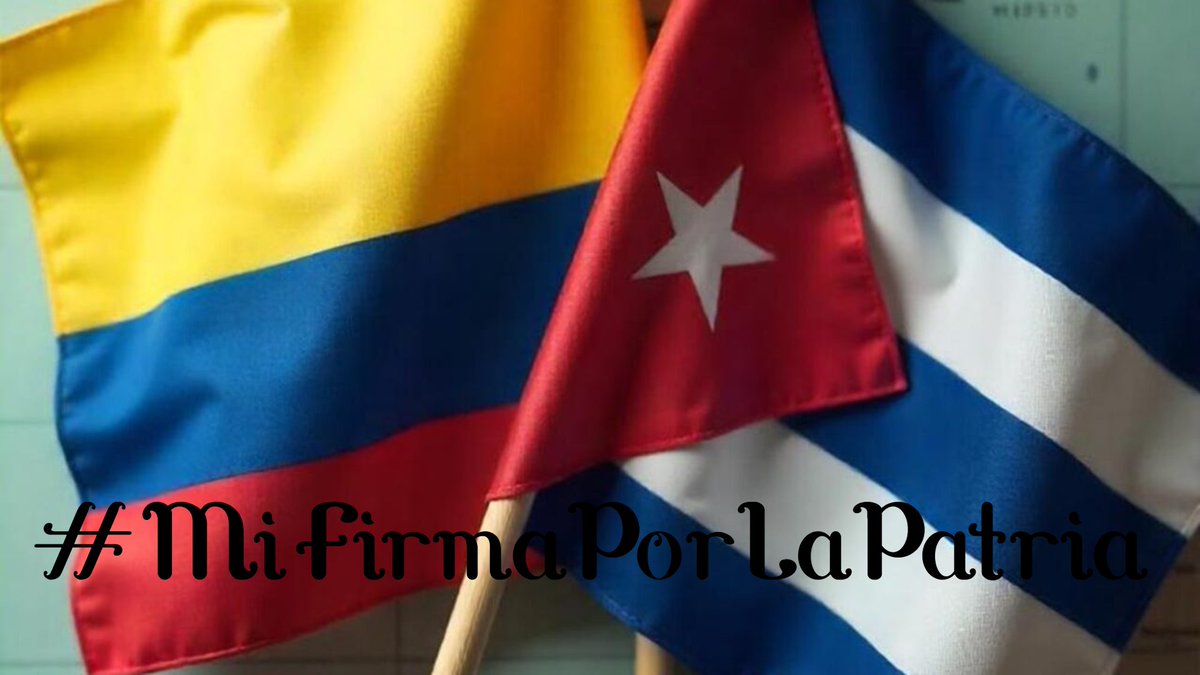 PrensaLatina_cu's tweet image. Integrantes de la misión estatal de #Cuba 🇨🇺 en #Colombia 🇨🇴 refrendaron su apoyo al proceso revolucionario de su país al adherirse al Movimiento “Mi firma por la Patria”

Más en #PrensaLatina 
🔗prensa-latina.cu/2026/04/23/cub…