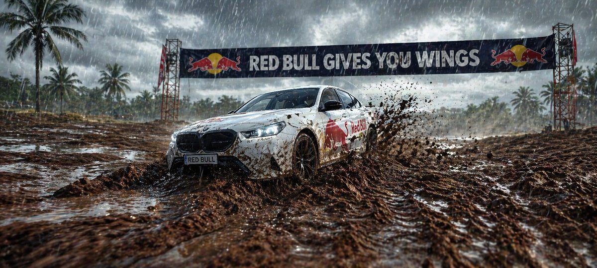 VijayChoud14907's tweet image. Not just driving… dominating every terrain.
When chaos meets control. 💥
#RedBullGivesYouWings #BeFearless #redbull 
@redbull @redbullgaming @redbullindia