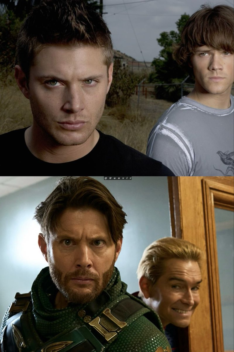 lol jensen really kept the SAME look on his face