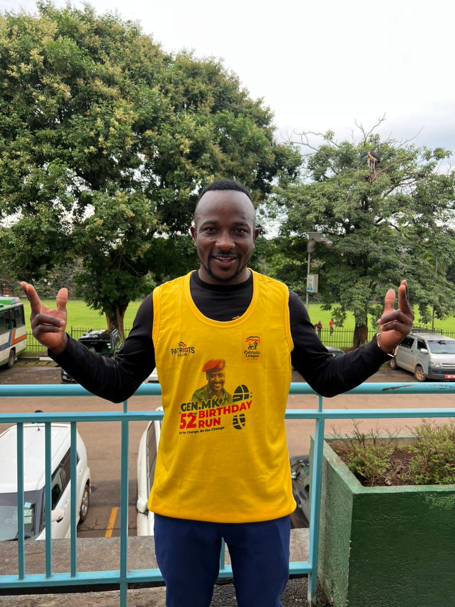 plumukc's tweet photo. This evening our team led by @Anoldak23 and OJ received kits for the Gen. @mkainerugaba's 52nd Birthday Run. All set for Sunday 26th April, 2026.
#RunForHope #RunForCharity https://t.co/pTtIz2JDkV