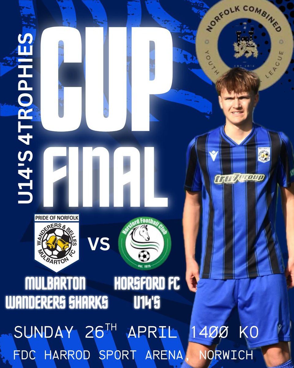 MulbartonFC's tweet photo. Tickets for our U14 Sharks’ Cup Final this Sunday can be bought online here: 

https://t.co/pLGoB1Hw6R https://t.co/vJq6X7DtpM