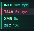 FakeTrader's tweet photo. long some INTC into earnings - great thing about buying perps is avoiding the IV bs

privacy coins also look incredible https://t.co/QK2qDNRWGt