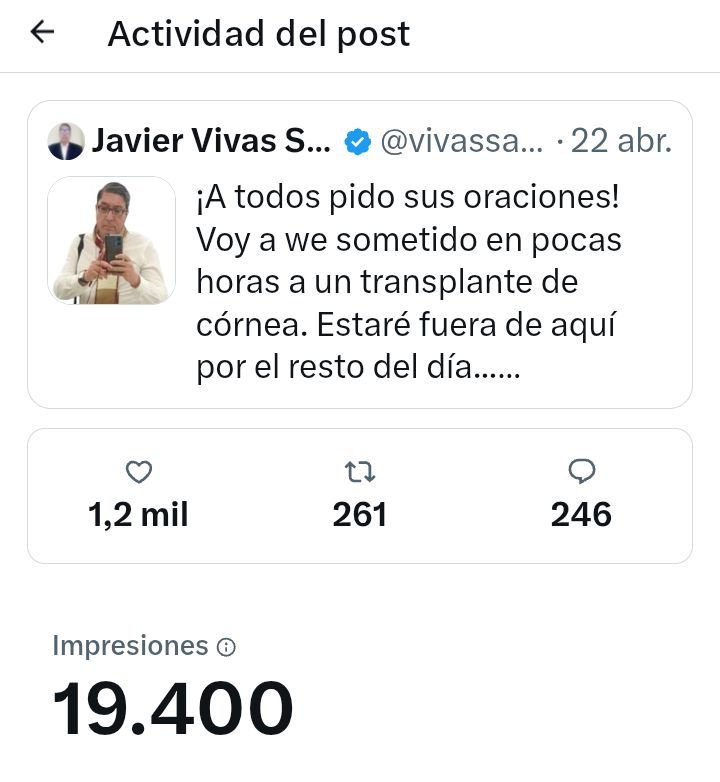 Javier Vivas Santana tweet media
