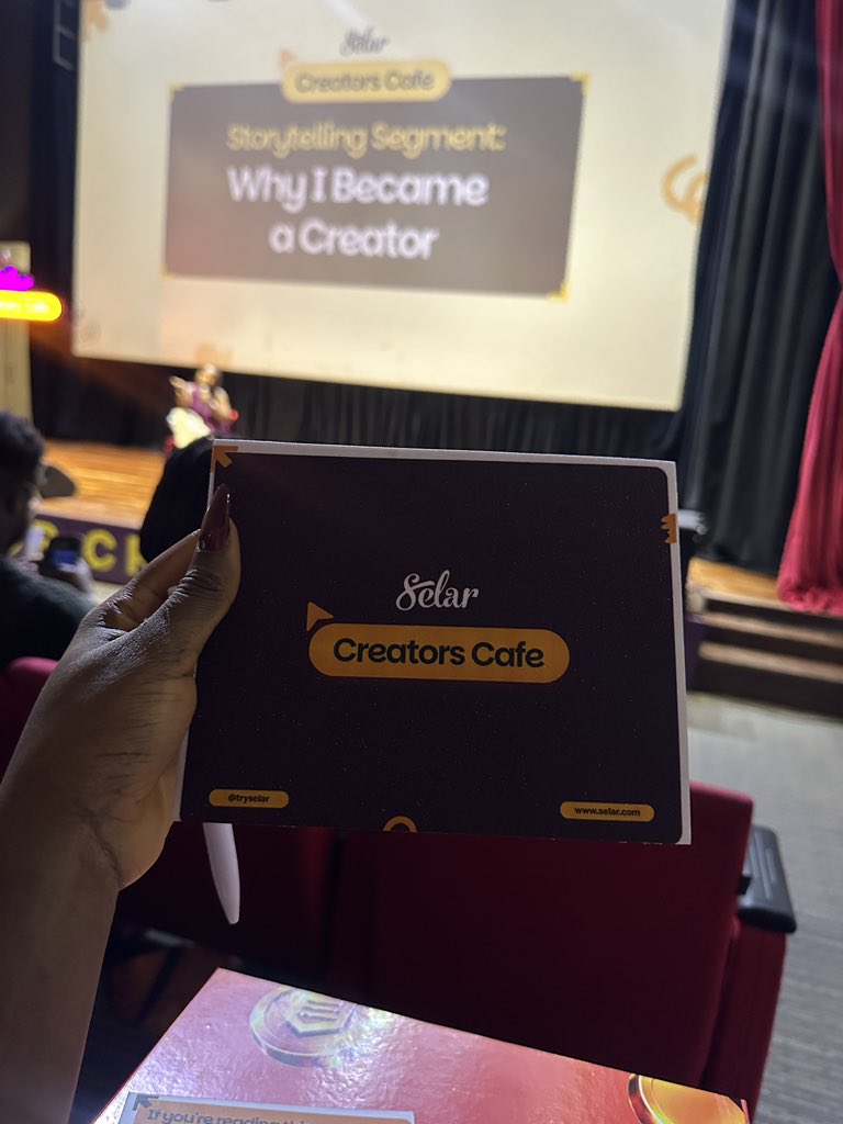 Happy international creator’s day🫶🏾

Outside with <a href="/tryselar/">Selar 🚀</a> 

#Thecreatorscafe