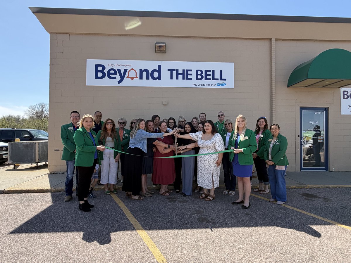 Going above &amp; beyond for 25 years! Congrats to Siouxland Beyond the Bell on the 25th anniversary of before school, after school, and summer programs that provide children and families a safe place to play. They focus on creating a quality learning environment.