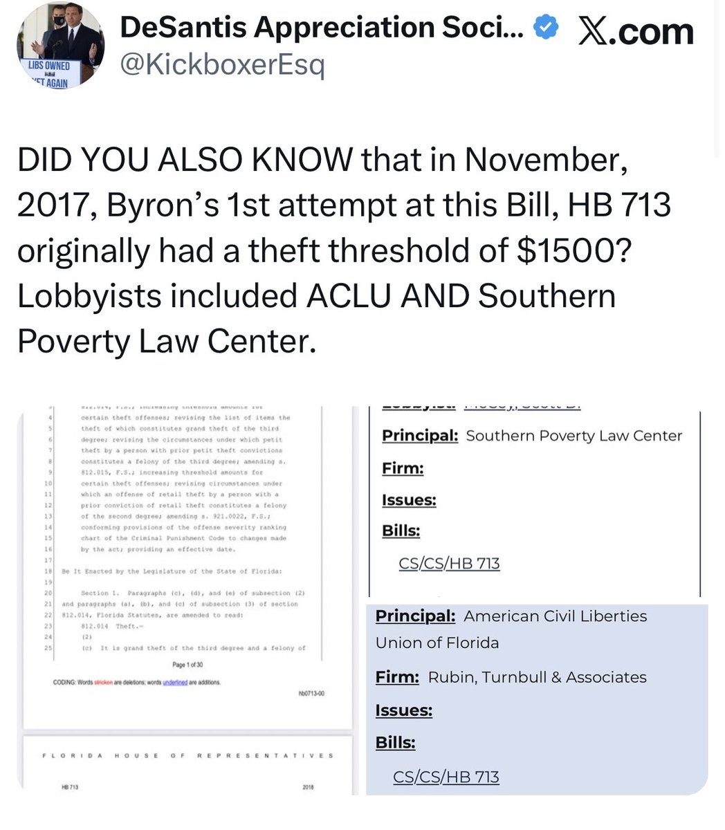 DeSantis Appreciation Society tweet media