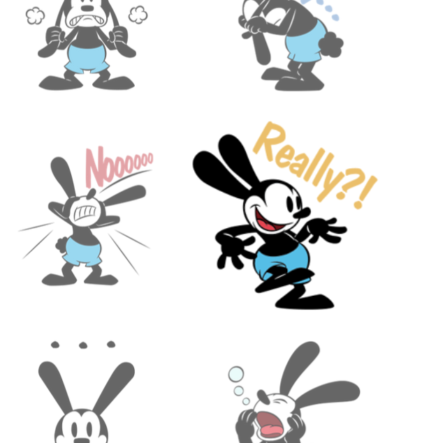 casinobunbun's tweet photo. something fun about the current oswald design used by disney is that he's actually an updated version of universal's 2000s design of oswald meant for the japanese parks and the new woody woodpecker show

(although sadly he never appeared in the show) https://t.co/ce5FbUSPTW