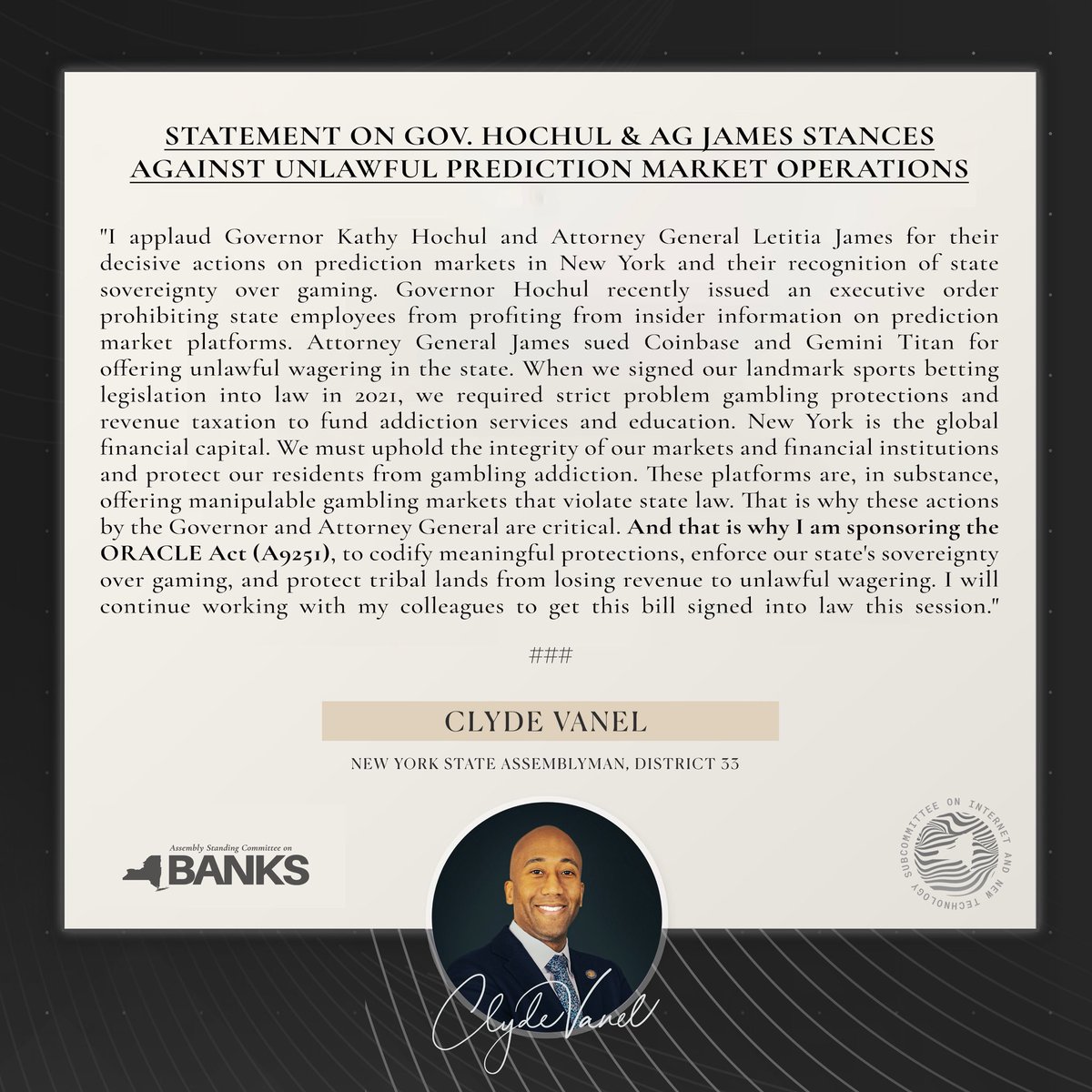 Clyde Vanel tweet media