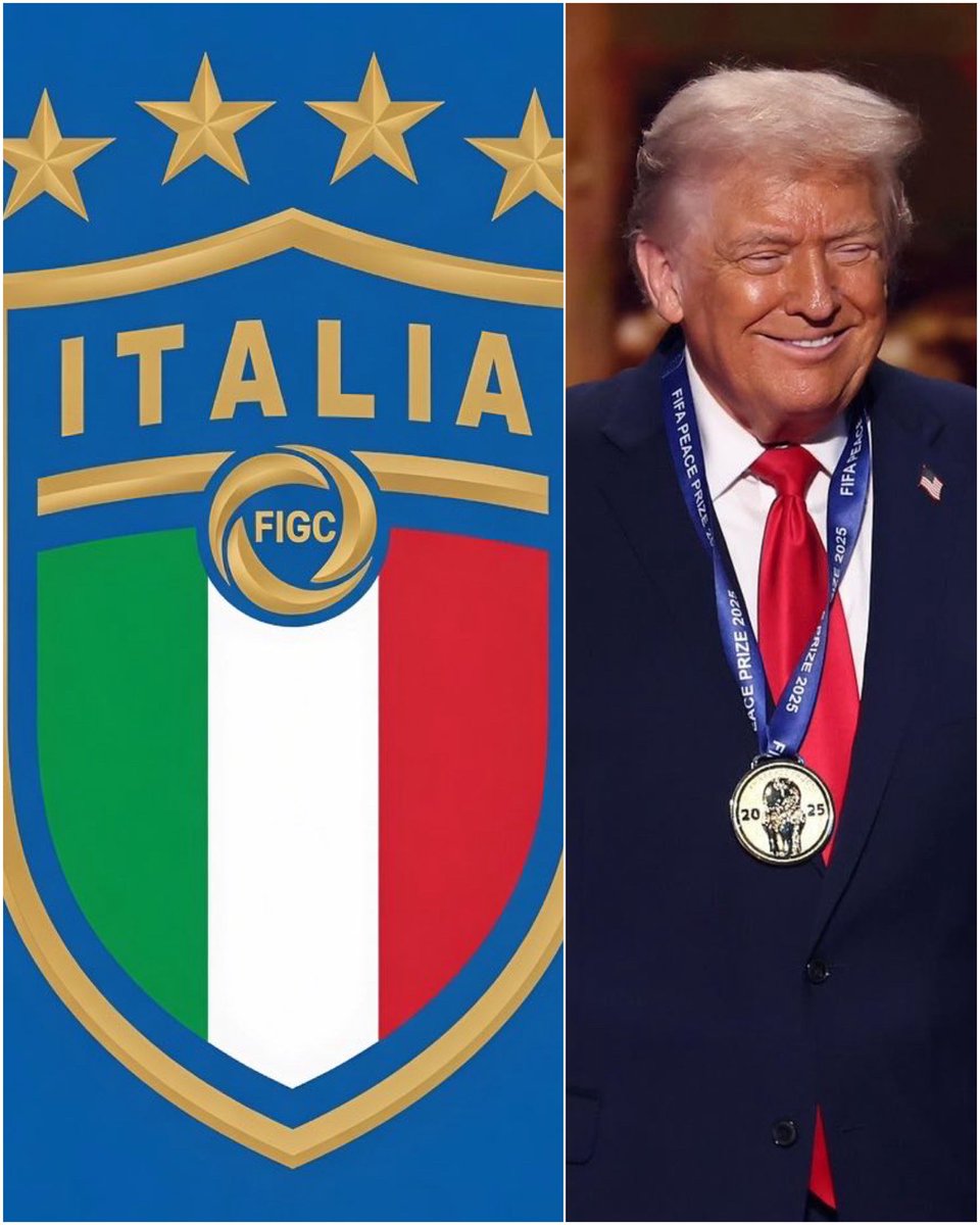 FansTribeHQ's tweet image. 🚨According to Reports, Italy has 𝐑𝐄𝐉𝐄𝐂𝐓𝐄𝐃 the proposal from President Trump’s envoy to take the place of Iran at the US 2026 World Cup.

#worldcup #italy #iran