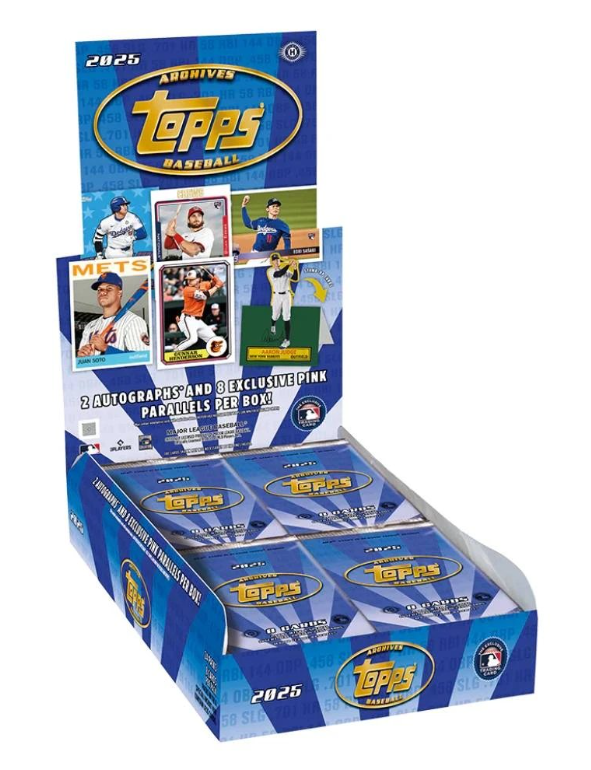 🚨BREAK UPDATE!
📦1 sealed 10-box hobby case of 2025 Topps Archives (20 autos) 
👇PYT (30 spots) 
All cards ship! This will break when full!