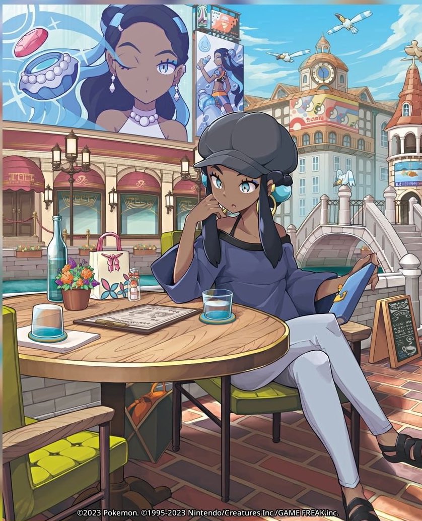 *just sitting at a cafe alone in kalos*