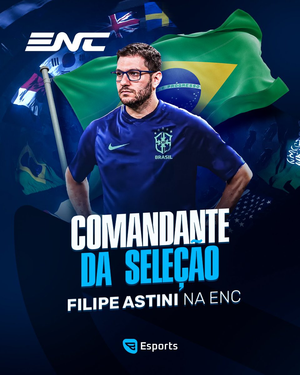 godgenesisbr's tweet photo. COMANDANTE ESCOLHIDO 🇧🇷
@astinidota é anunciado como o Coach oficial do Brasil para a Esports Nations Cup (ENC)! O "Astonks" assume a missão de montar o Dream Team do Dota 2 nacional. 🧠✨
Quem entra no seu TOP 5 ideal para o Mundial?
#Dota2 #ENC #Astini https://t.co/9f92SS5767
