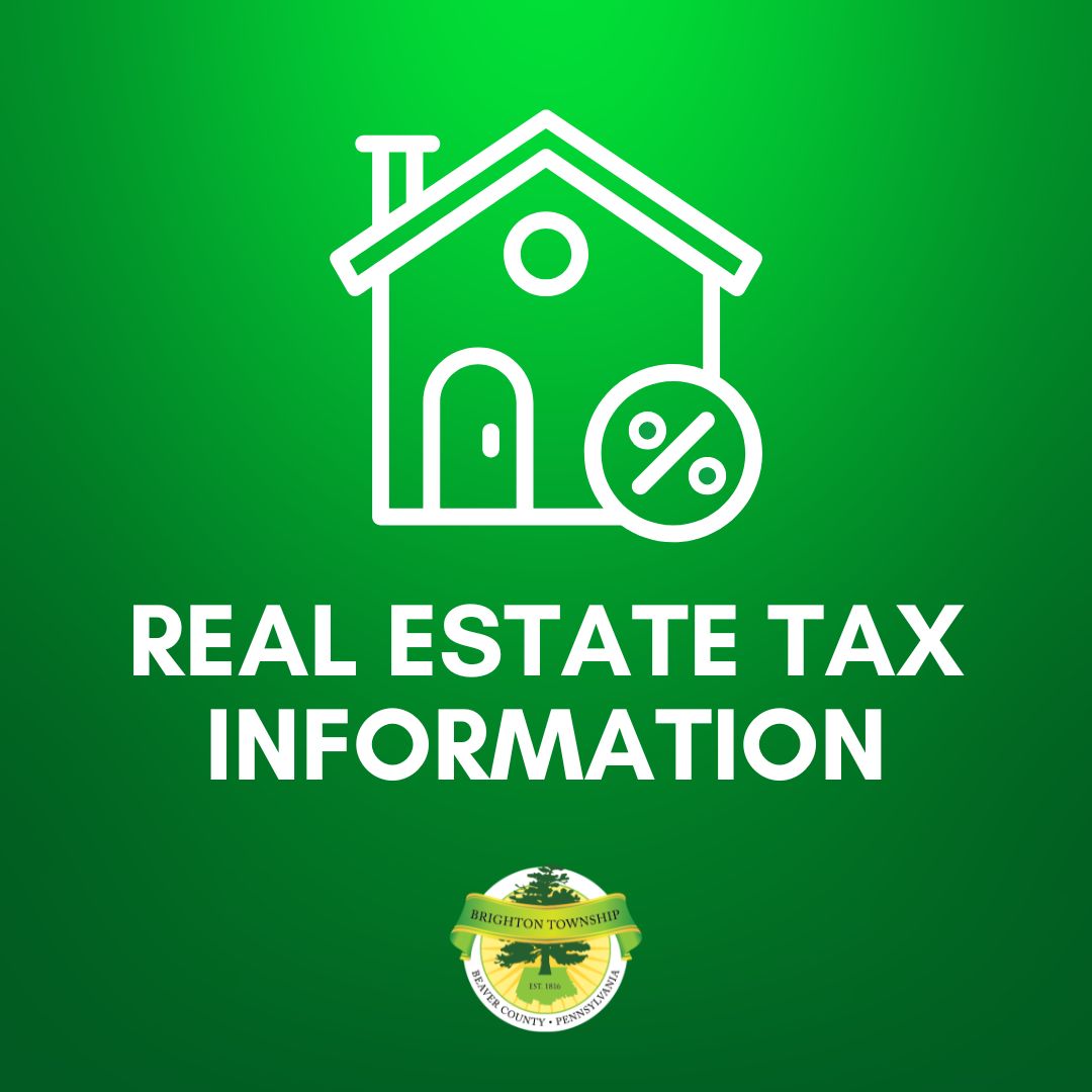 BrightonTwp's tweet photo. Some reminders for residents from the Elected Tax Collector, James W. Onuska:
• The 2026 Brighton Township Real Estate Tax bills were mailed on March 1, 2026. All tax bills will be mailed to residents.
• The tax office hours are as follows:
Tuesdays - 4 p.m. to 7 p.m.
Fridays - 9 a.m. to 1 p.m.
Personal appointments may be made by contacting the tax office.
The tax collection office is located in the lower level of the Municipal Building, 1300 Brighton Road. A drop box has been installed for your convenience. If you have any questions or concerns, please do not hesitate to contact the Brighton Township Real Estate Tax Collector at 724.774.2622.
NOTE: When mailing, please do not include your tax payments within the same envelope as your water & sewer payments. These items should be mailed independent of each other. Those utilizing bill payment services should also notify their bank of this requirement.