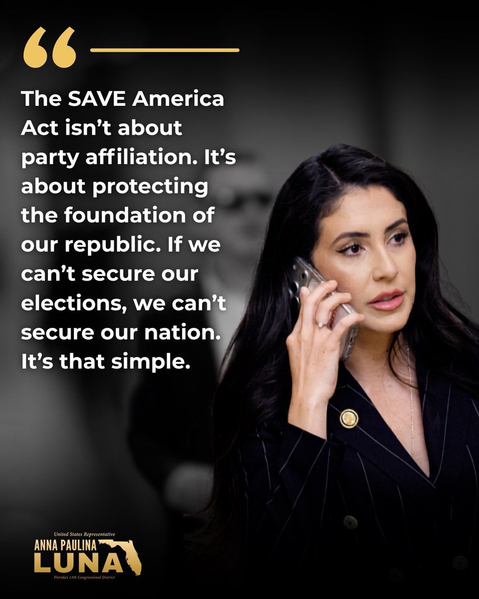 Rep. Anna Paulina Luna tweet media