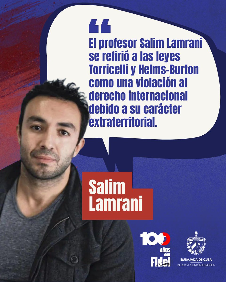 .<a href="/SalimLamraniOff/">Salim Lamrani</a> | En su balance sobre las relaciones #Cuba🇨🇺-EE. UU., analizó cómo la política de asfixia energética y el bloqueo impactan directamente en sectores vitales como la salud pública.

#TumbaElBloqueo | #HandsOffCuba