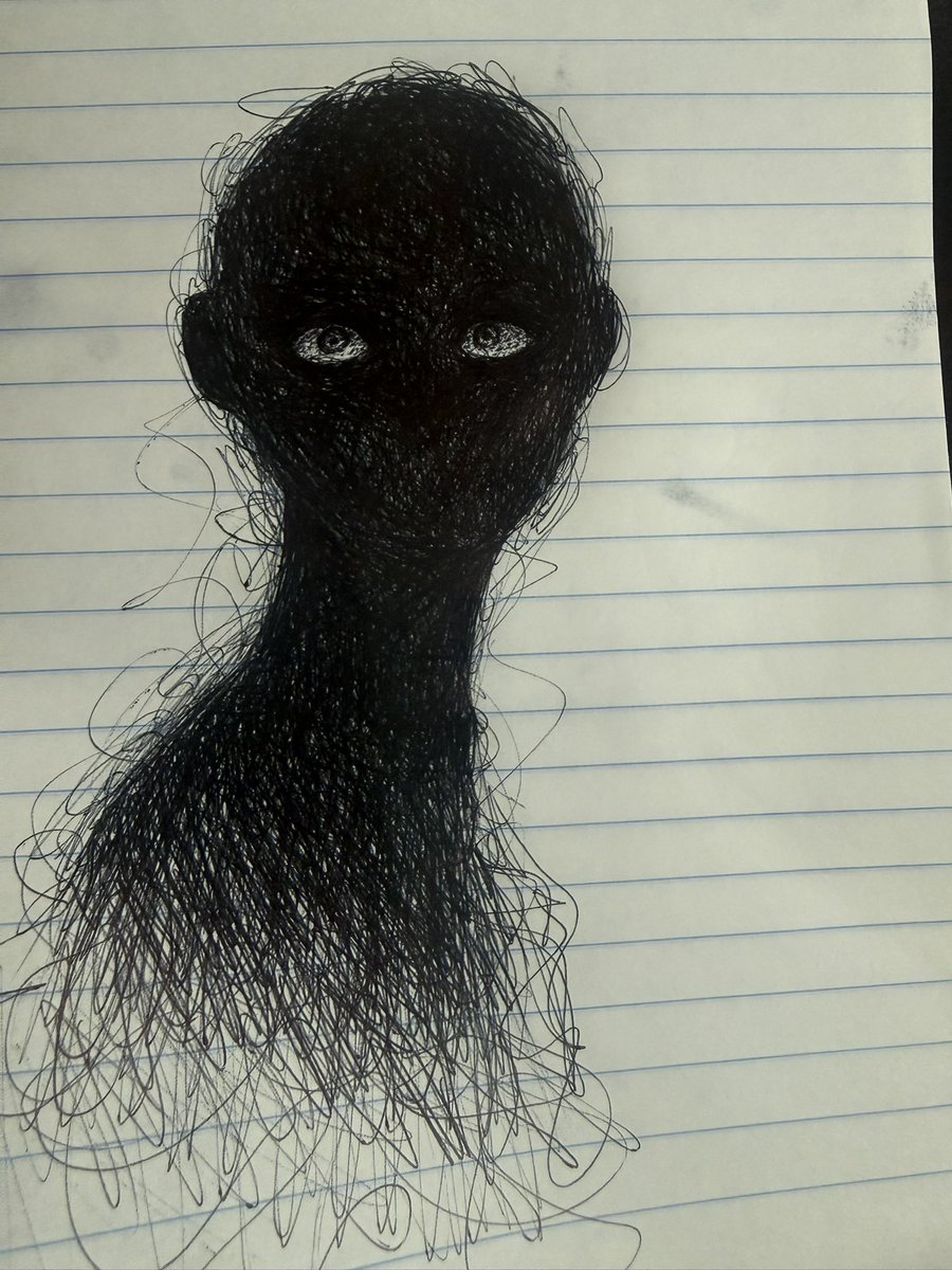 Lil_Miss_Vultur's tweet image. Dooooooddlle 👁️👁️#ballpointpendrawing #creepy #creepydrawing #inkdrawing #ballpointpen